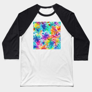 flowers Baseball T-Shirt